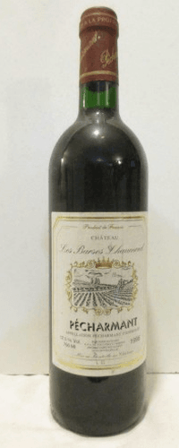 1996 - pécharmant - château les barses lhaumond