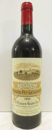 1993 - saint-émilion - château grand pey-lescours grand cru (b2)