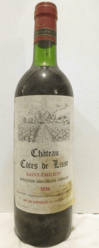 1976 - saint-émilion - château côtes de lisse