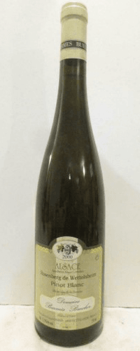 2000 - pinot blanc - domaine barmès buecher rosenberg de wettolsheim