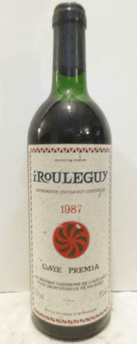 1987 - irouléguy - maîtres vignerons cuvée premia