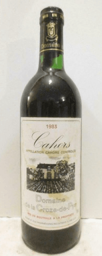 1983 - cahors - domaine de la croze de pys (b2)
