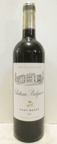 2007 - haut-médoc - château belgrave grand cru classé