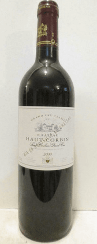 2000 - saint-émilion - château haut corbin grand cru classé