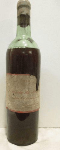 1950 - sauternes - domaine des justices rené mendéville (propriétaire château gilette)