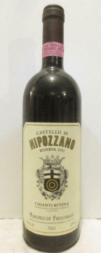 1991 - chinati rufina - castello di nipozzano riserva