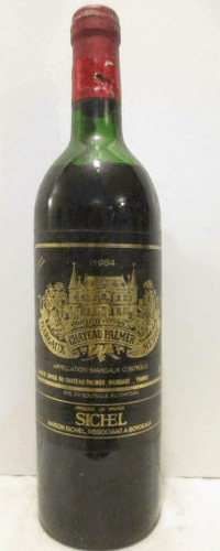 1984 - margaux - château palmer grand cru classé (capsule oxydée)