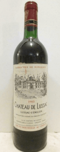1985 - lussac saint-émilion - château de lussac