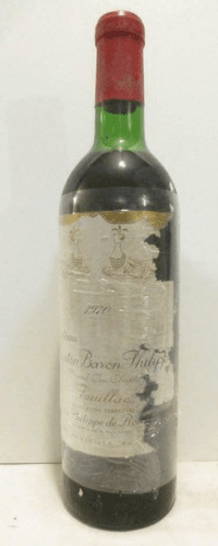1970 - pauillac - château mouton baron philippe de rothschild grand cru classé (b2)