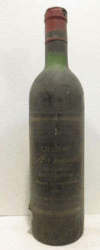 1970 - haut-médoc - château arnauld cru bourgeois (capsule abîmée)