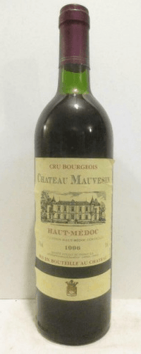 1996 - haut-médoc - château mauvesin cru bourgeois