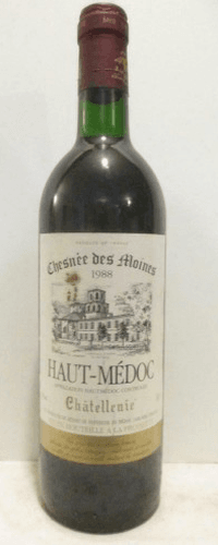 1988 - haut-médoc - chesnée des moines