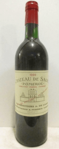 1989 - pomerol - château de sales