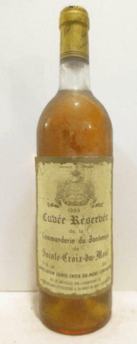1989 - sainte-croix du mont - la commanderie du bon temps cuvée réserve