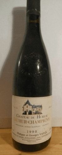 1990 - saumur-champigny - château du hureau - vatan