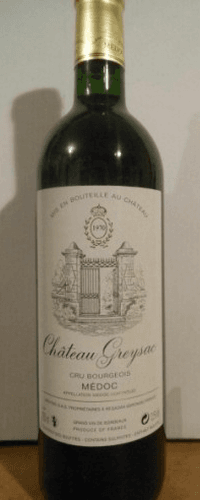 1970 - médoc - château greysac cru bourgeois - Rouge - bordeaux france