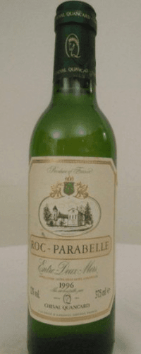 1996 - entre-deux-mers - roc parabelle 37,5 cl