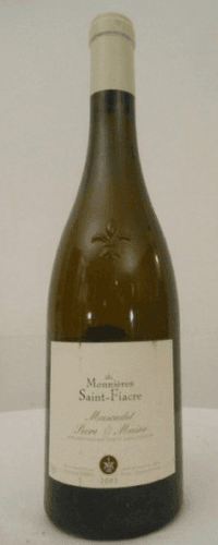 2002 - muscadet - monnières saint-fiacre