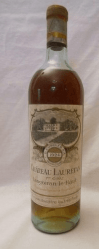 1924 - premières côtes de bordeaux - château lauretan