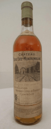 1955 - premières côtes de bordeaux - château monprimblanc