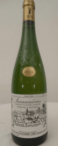 2004 - savennières - domaine taillandier