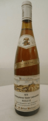 1979 - - bad bergzabener kloster liebfrauenberg auslese st urban großes gewächs mit prädikat
