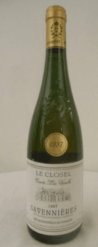 1997 - savennières - domaine du closel cuvée les vaults