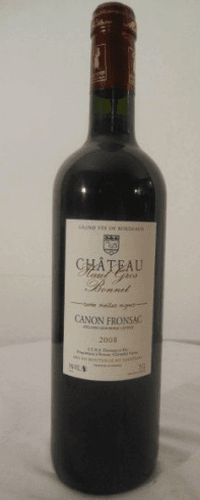 2008 - canon-fronsac - château haut gros bonnet vieilles vignes