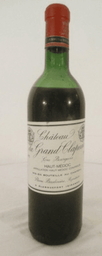 1975 - haut-médoc - château du grand clapeau cru bourgeois