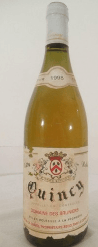 1998 - quincy - domaine des brumiers