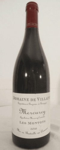 2016 - mercurey - aubert de villaine les montots