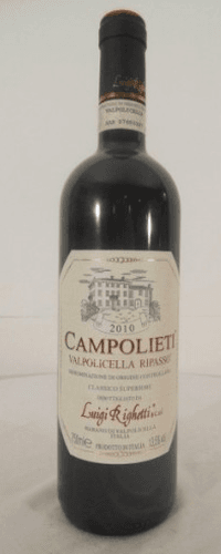 2010 - valpolicella - luigi righetti campolieti - ripasso