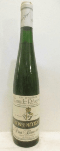 1995 - pinot blanc - alphonse meyer grande réserve élevé en barriques (b2) 50 cl