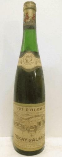 années 60 - pinot gris - coopérative ingersheim (non millésimé années 1960 à 1970)