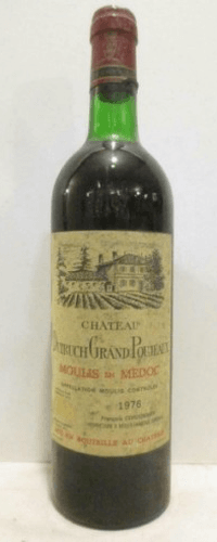 1976 - moulis - château dutruch grand poujeaux