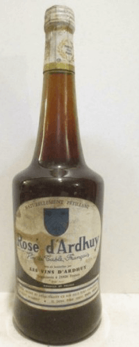 années 70 - les vins d'ardhuy (non millesimé années 1970 à 1980)