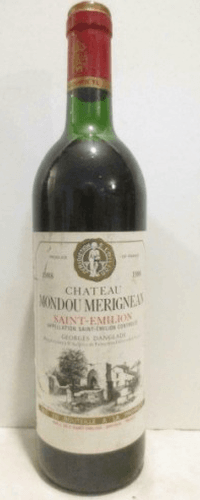 1988 - saint-émilion - château mondou mérignan