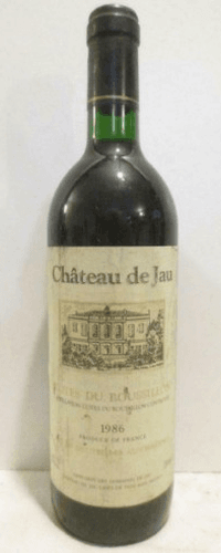 1986 - côtes du roussillon - château de jau