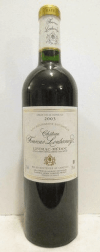 2003 - listrac - château fourcas loubaney cru bourgeois supérieur