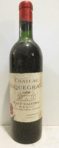 1966 - médoc - château roquegrave