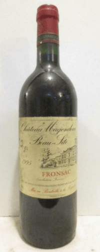 1995 - fronsac - château magondeau beau-site (b1)