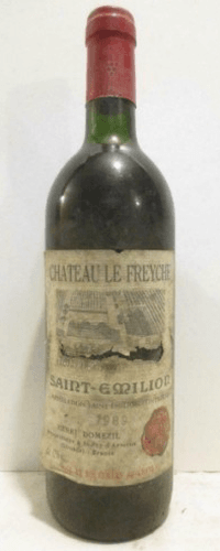 1989 - saint-émilion - château le freyche (étiquette abîmée)