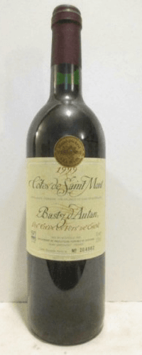 1999 - côtes de saint-mont - bastz d'autan fût de chêne