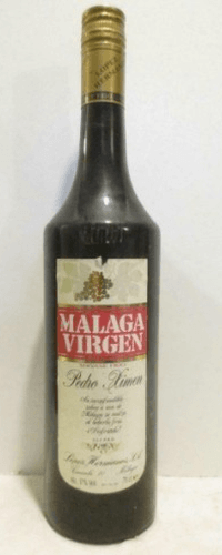 années 80 - malaga - lopez hermanos virgen pedro ximen (non millésimé années 1980 à 1990) - VD blanc - andalousie Espagne