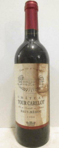 1994 - haut-médoc - château tour carelot (étiquette tâchée) - Rouge - bordeaux
