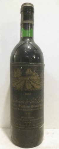 1982 - saint-émilion - château de la barde grand cru - Rouge - bordeaux