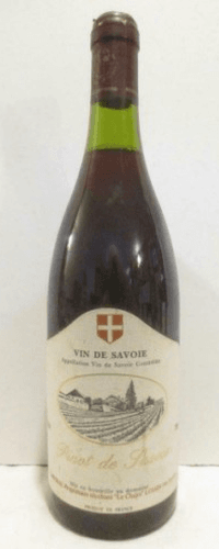 années 90 - savoie - métral pinot de savoie (non millésimé années 1990 à 2000) - Rouge - savoie