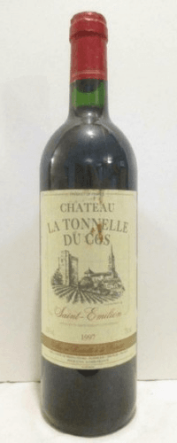 1997 - saint-émilion - château la tonnelle du cos (étiquette tâchée) - Rouge - bordeaux