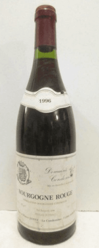 1996 - bourgogne - domaine de la condemine - Rouge - bourgogne
