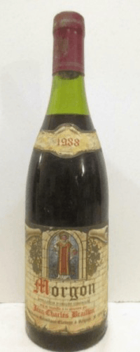 1988 - morgon - jean-charles braillon - Rouge - beaujolais